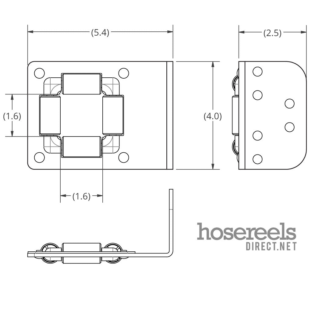 Roller Guide Angled