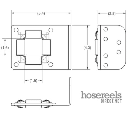 Roller Guide Angled